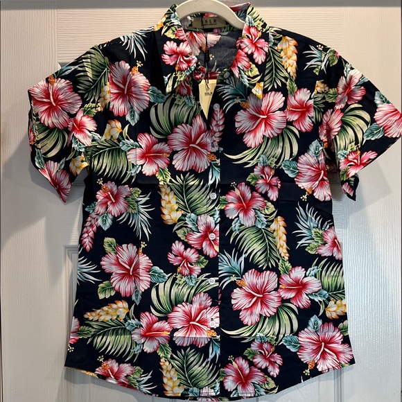 Woman’s Floral Hawaiian Shirt small - Picture 1 of 8